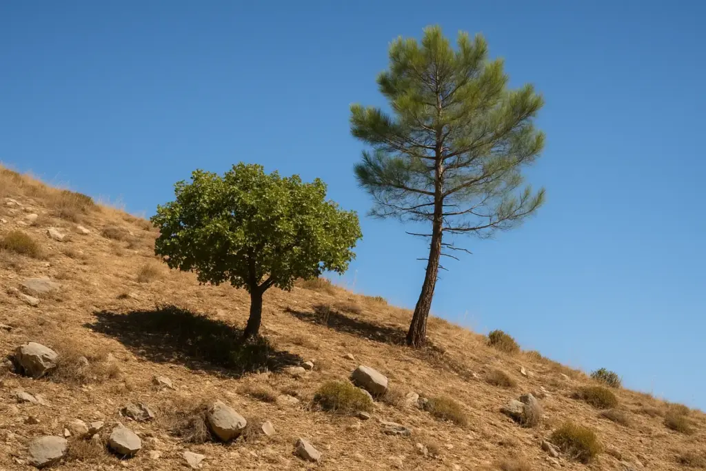 Alberi resistenti alla siccità e al freddo: le specie più affidabili