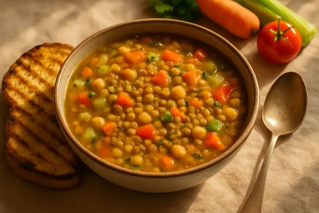 Zuppa di Legumi Secchi Senza Ammollo: Ricetta Veloce e Pratica