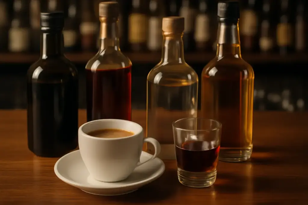 Cos’è il caffè corretto e quali liquori si usano davvero? Le combinazioni più apprezzate dai clienti abituali
