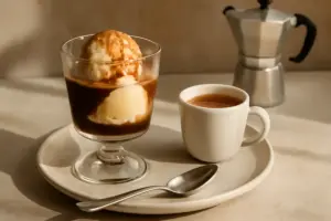 Ricetta affogato al caffè tradizionale: un abbinamento che valorizza sia il gelato che l’espresso