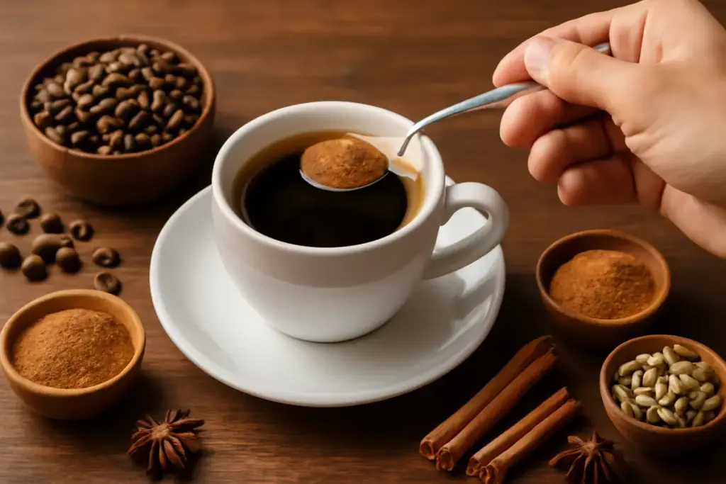 Come si aromatizza il caffè con spezie naturali? La formula per non coprire il gusto