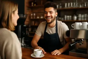 L’importanza del sorriso del barista nell’esperienza al bancone: i benefici sulla giornata che pochi notano