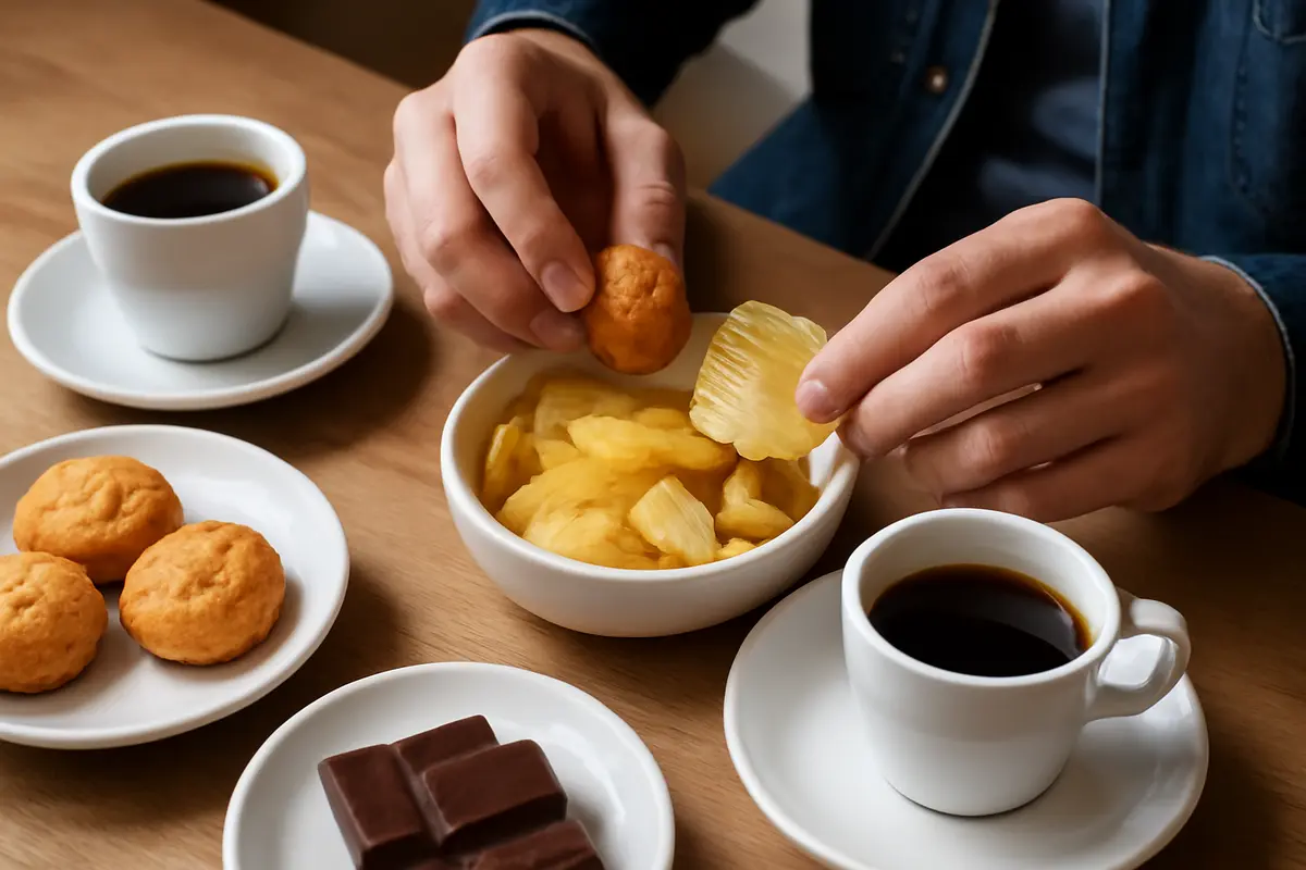 La scelta dello snack perfetto da abbinare al caffè: piccoli errori che rovinano la degustazione