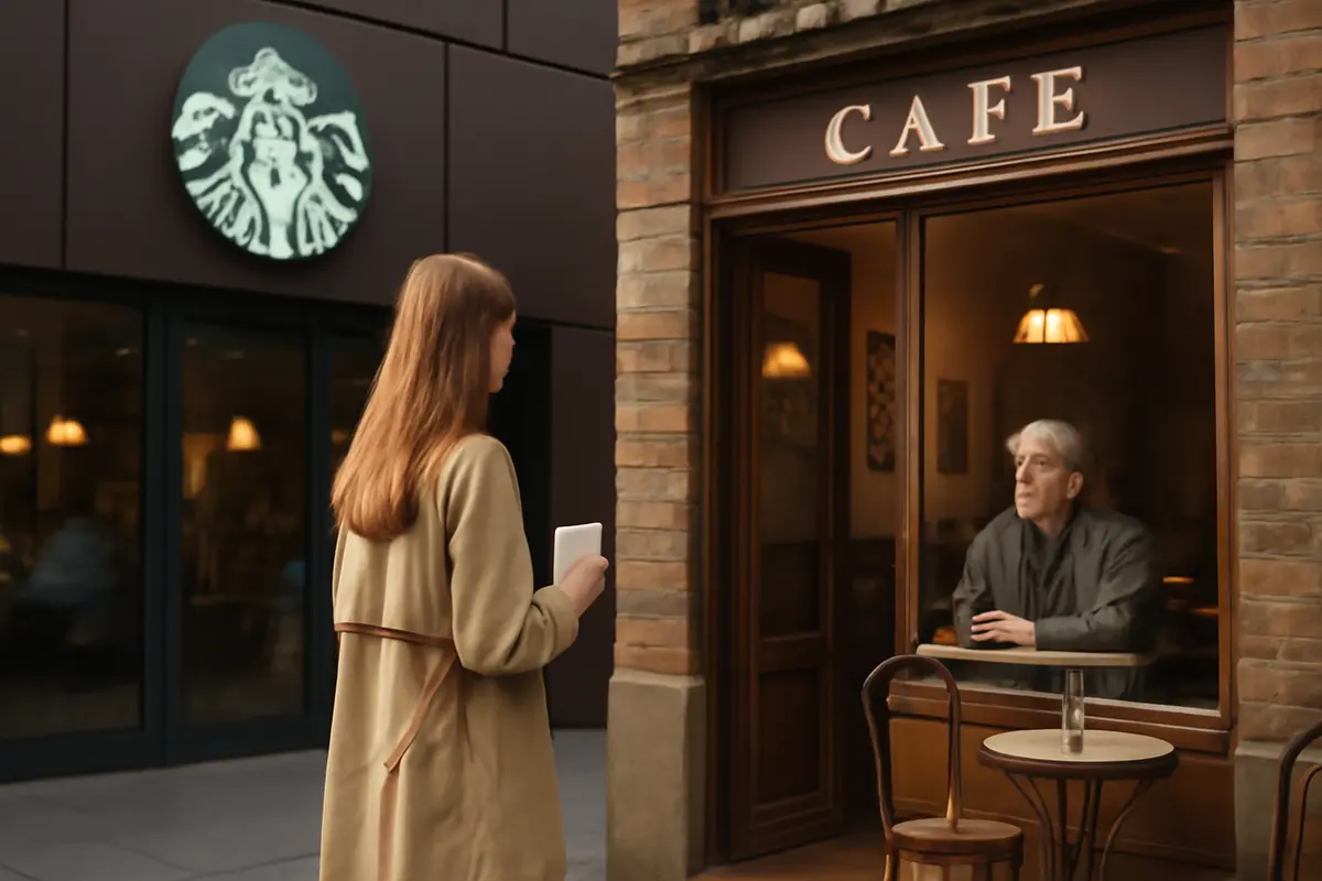 Cosa si perde scegliendo solo catene di caffetterie? Il valore culturale dei bar indipendenti