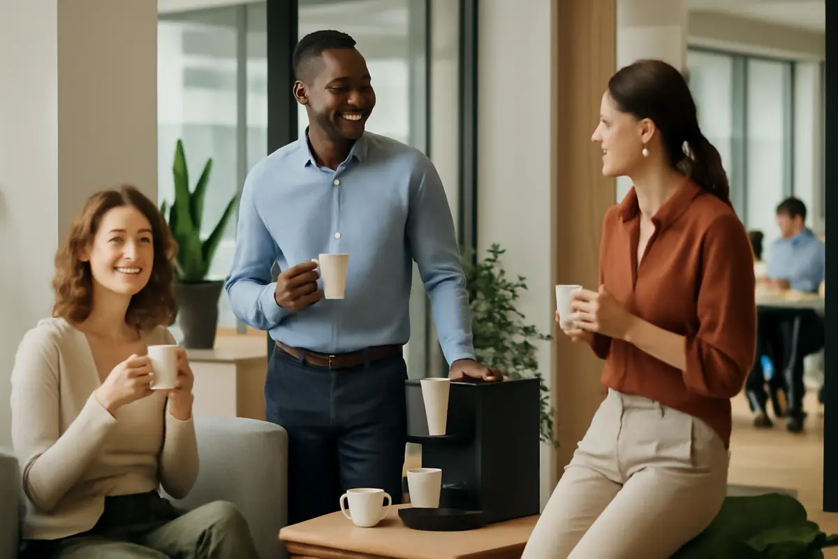La pausa caffè negli uffici moderni: strategie per renderla un vero momento di benessere