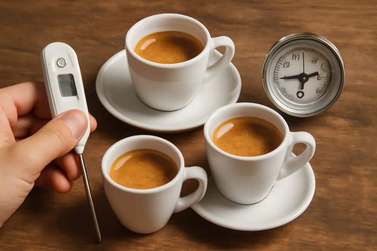 Qual è la temperatura ideale per servire un espresso? L’impatto che ha davvero sul gusto finale