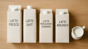 Tre latti diversi nello stesso banco frigo: ecco cosa cambia davvero