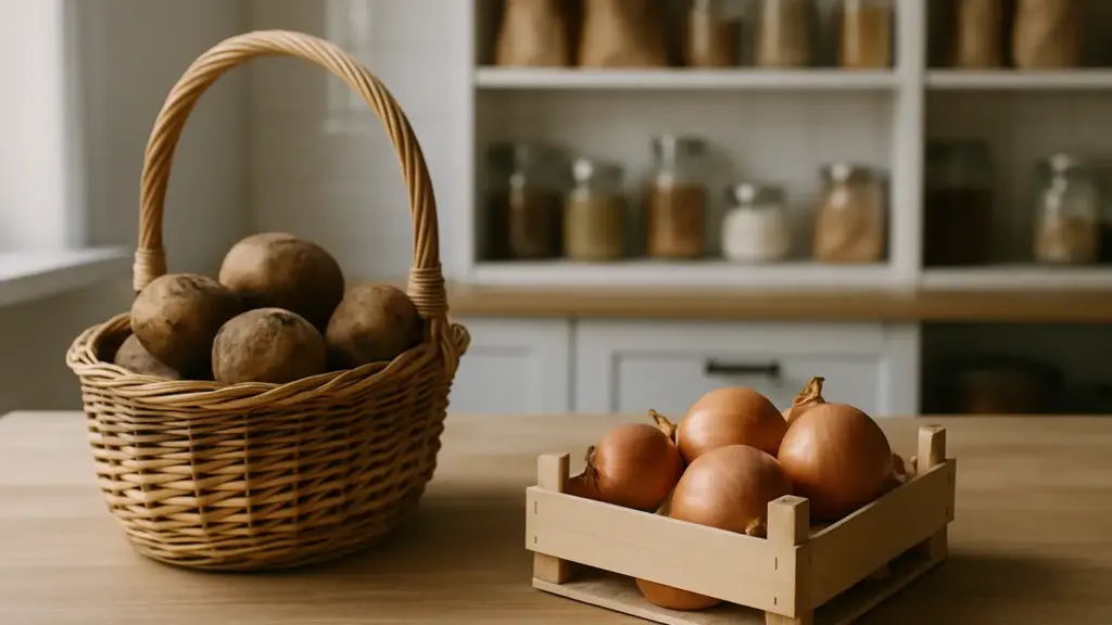Patate e cipolle nello stesso cassetto: ecco cosa succede