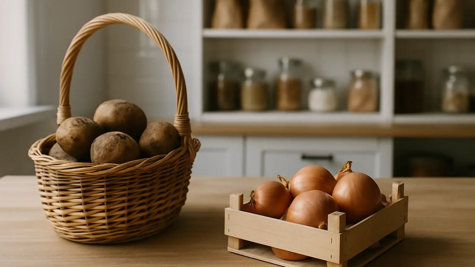 Patate e cipolle nello stesso cassetto: ecco cosa succede