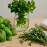 Le erbe aromatiche fresche durano pochi giorni: ecco come cambiarle
