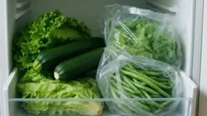 Le verdure marciscono nel sacchetto di plastica: ecco la causa