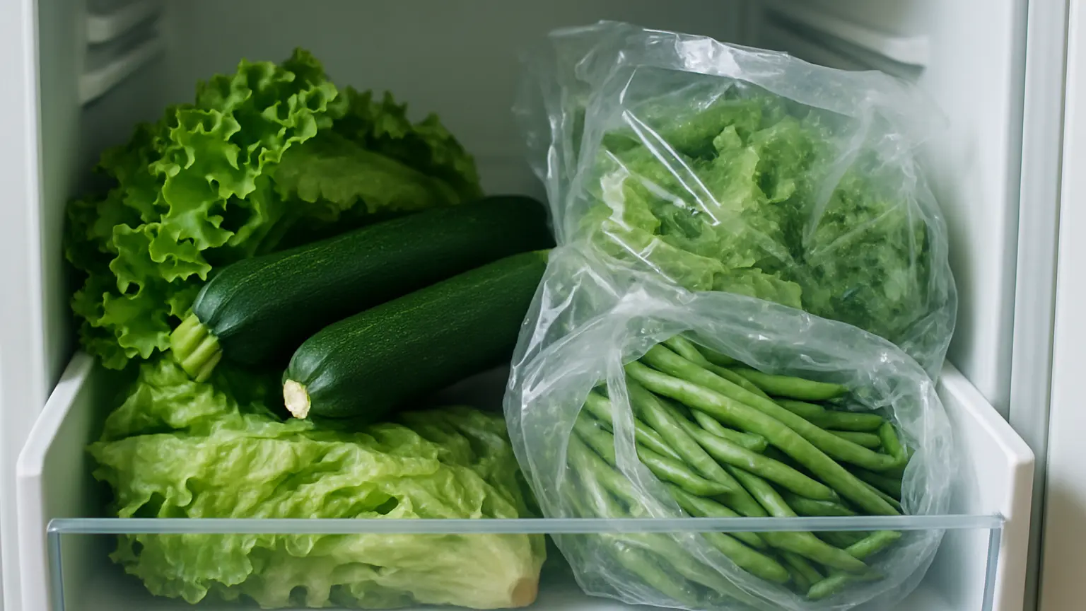 Le verdure marciscono nel sacchetto di plastica: ecco la causa
