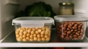 I legumi cotti durano 4 giorni in frigo: ecco cosa controllare